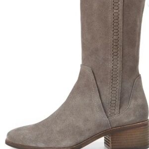 Vince Camuto Kreesell Knee High Boot Regular Calf M Grey Size 12 Suede